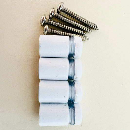 Stainless Steel Standoffs - Palm Springs Beach Abode